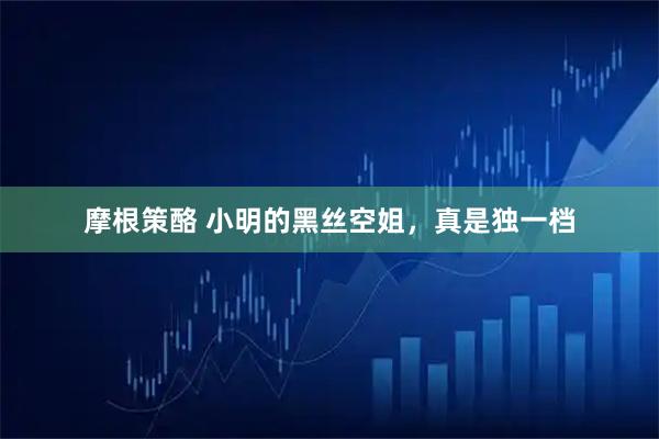 摩根策酪 小明的黑丝空姐，真是独一档