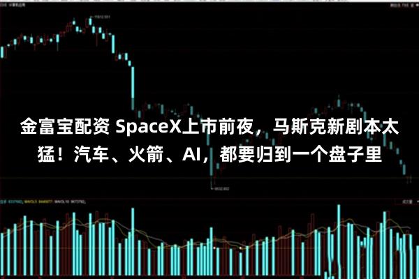 金富宝配资 SpaceX上市前夜，马斯克新剧本太猛！汽车、火箭、AI，都要归到一个盘子里